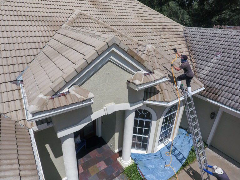JBC softwashing roof